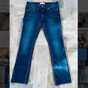 Boot cut jeans